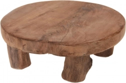 Drevená servírovacia doska na nožičkách 20 cm