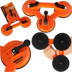 Trojitá vákuová prísavka na sklo a dlaždice 75 kg WOKIN