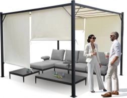 Pergola Para Sole Zona 3x3x2m s tienením vodoodolným zastrešením