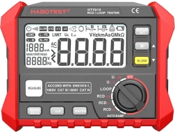 Digitálny tester odporu a RCD Habotest HT5910
