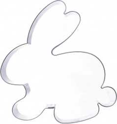 Oceľové vykrajovátko zajac 10 cm