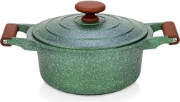 Granitový hrniec s pokrievkou OMEGA 24 cm, 4,4 l