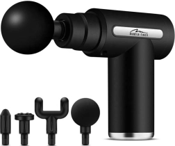 Masážna pištoľ so 4 hlavicami