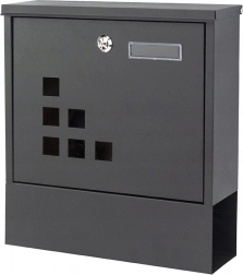 Poštová schránka s držiakom na noviny