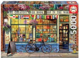 Puzzle EDUCA Najväčšie kníhkupectvo na svete 5000 dielikov