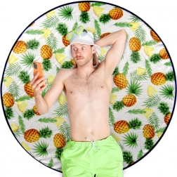 Okrúhla plážová a pikniková podložka 138 cm PROBEACH