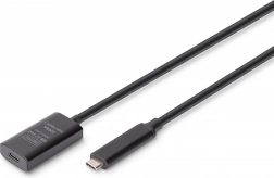 Aktívny predlžovací kábel USB-C - USB-C, USB 3.2 Gen2, 10Gbps, 5m