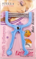 Ručný tvárový epilátor - modrý