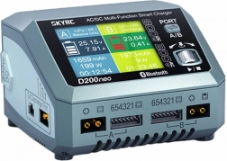 Nabíjačka SKYRC D200neo duálna 200W/800W s USB‑C PD