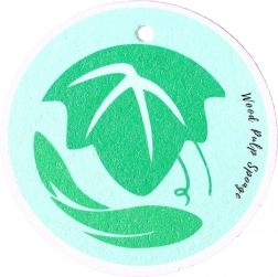 Prírodná špongia na riad - zelená