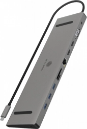 Icy Box 11v1 USB‑C dokovacia stanica s podporou 100W PD