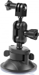 PULUZ prísavný držiak pre športové kamery (čierny)