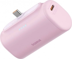 Rýchlonabíjacia powerbanka BASEUS Compact USB‑C 5000 mAh, 20 W – ružová