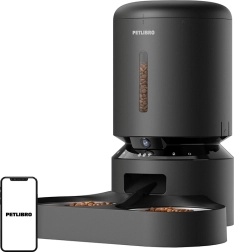 Petlibro dávkovač krmiva Granary s kamerou a dvojitou miskou, 5 l (čierny)