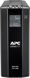 Záložný zdroj APC Back‑UPS Pro 1600 VA s AVR a LCD, 8× C13