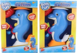 Delfín do vody – vodný mlynček s prísavkami