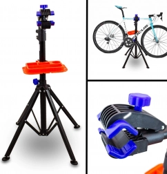 Skladací servisný stojan na bicykel, nosnosť 30 kg