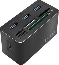 USB-C mini dokovacia stanica 8 v 1 čierna