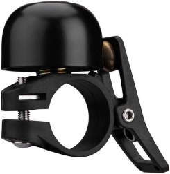 Zvonec na bicykel Rockbros v čiernej farbe