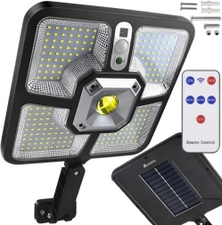 Solárny reflektor s PIR čidlom a diaľkovým ovládaním IZOXIS