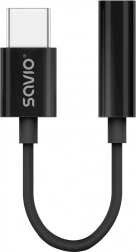 Audio adaptér Savio USB-C na 3,5mm