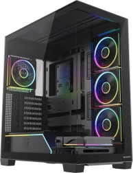 Počítačová skriňa Modecom Volcano Stellar Plus ARGB Midi 5F, čierna