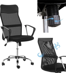 Ergonomická kancelárska stolička ErgoLux Pro Mesh s priedušnou sieťovinou