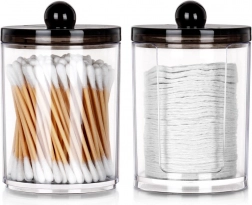 Sada dóz na vatové tyčinky a odličovacie tampóny, 2 ks