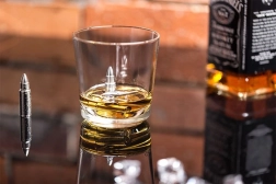 Kovové chladiace náboje do nápojov, 4 ks