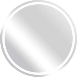 Okrúhle LED kúpeľňové zrkadlo 80 cm s dotykovým ovládaním