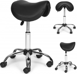 Ergonomická kozmetická stolička s nastaviteľnou výškou