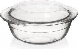 Sklenené žiaruvzdorné zapekacie nádoby s vekom 2,2 l