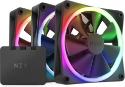 Sada 3 ventilátorov NZXT F120 RGB s kontrolérom