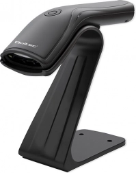 Laserový čítač čiarových kódov 1D s USB a stojanom