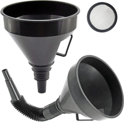 Veľký lievik s filtrom na kvapaliny