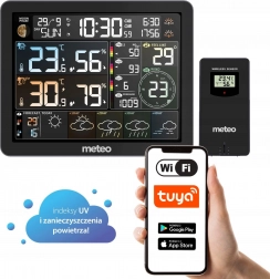 WiFi Meteorologická stanica s meraním znečistenia ovzdušia