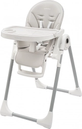 Jedálenská stolička NEW BABY Iris, teplá sivá