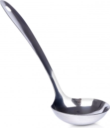 Oceľová naberačka 80 ml, 29 cm