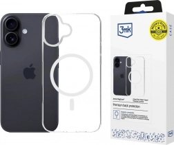 Priehľadné magnetické puzdro Armor MagCase pre iPhone 16 Plus s MagSafe