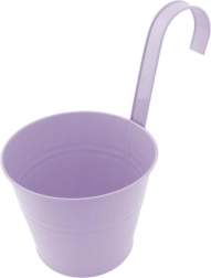 Balkónový fialový kvetináč