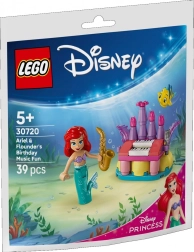 Lego disney princezné – narodeninový tanečček ariel a floundera