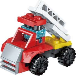 Qman Squros Extreme Changeable 3v1 Auto Flame s rebríkom stavebnica