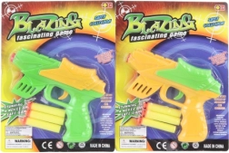 Pistole na penové náboje s prísavkami