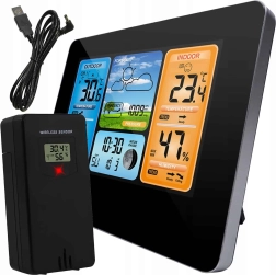 Meteorologická stanica RENEW FORCE s farebným LCD displejom a bezdrôtovým senzorom