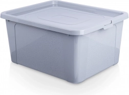 Plastový úložný box s vekom 20 l – Vilde
