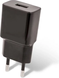 Maxlife sieťová nabíjačka s USB 2,1 A a micro USB káblom čierna