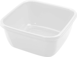 Plastové štvorcové umývadlo Heidrun 15 l mix farieb
