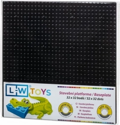 L-W Toys základová doska 32×32 čierna