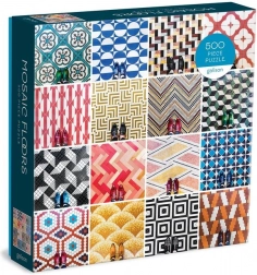 Galison puzzle Mozaikové podlahy 500 dielikov