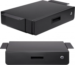 Podstolová uzamykateľná zásuvka MACLEAN MC-461, organizér, 5 kg, čierna